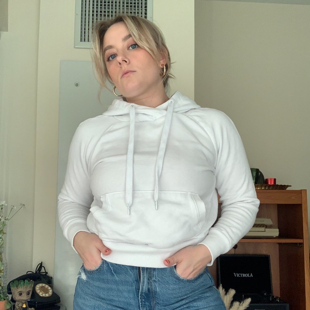 White Sweatshirt